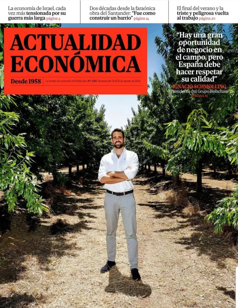 Ignacio Schmolling, presidente del Grupo Bolschare, analiza el presente y futuro de la compañía en una entrevista con Actualidad Económica